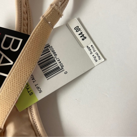 NWT Bali Soft Taupe Silky Smooth Lining Underwire Bra 38B - Picture 6 of 7